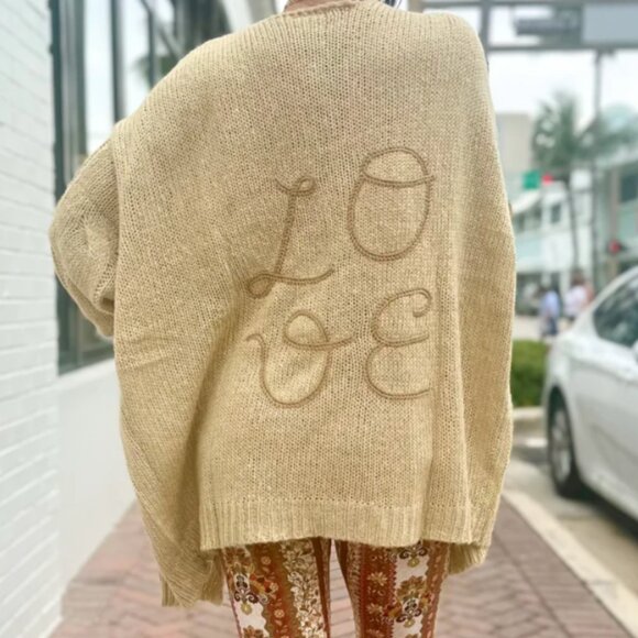 Elan LOVE Sweater Cardigan, OSFM, NWT - Picture 1 of 2